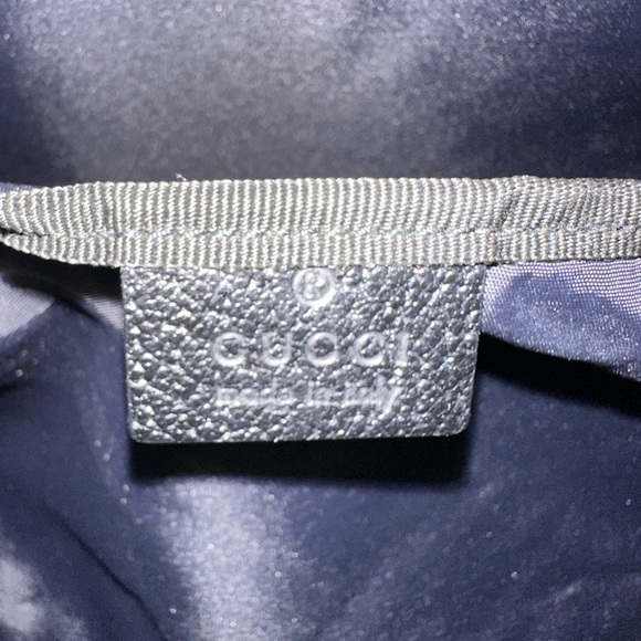 Authentic Gucci Canvas BlK diaper bag - Picture 6 of 8